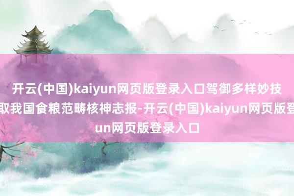 开云(中国)kaiyun网页版登录入口驾御多样妙技企图窃取我
